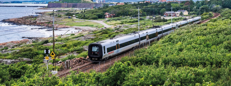 I maj utför Trafikverket underhållsarbete åt Hallandstrafiken. Foto: Hallandstrafiken