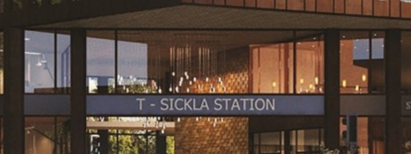 Blå linje får nya stationer i Sickla, Järla och Nacka. Bild: Region Stockholm