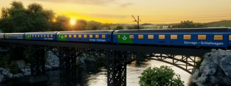 Nu introducerar SJ en regelbunden tågförbindelse till Europa. Foto: SJ