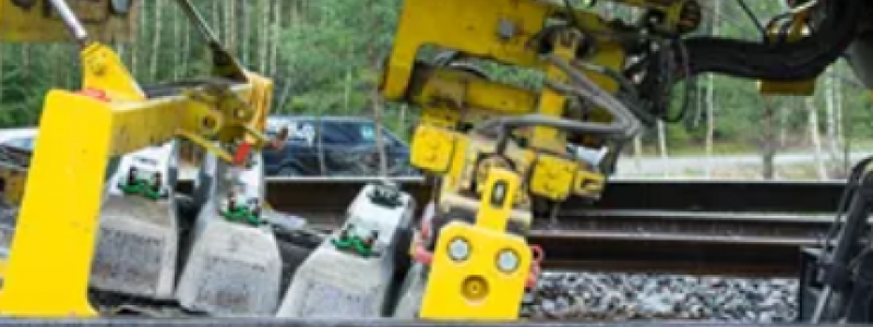 Järnvägen förbättras på flera sträckor på Södra stambanan mellan Stockholm och Malmö. Foto: Trafikverket