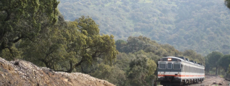 Linjen mellan Zafra och Los Rosales utrustas med automatiskt block. Foto: A Lucena