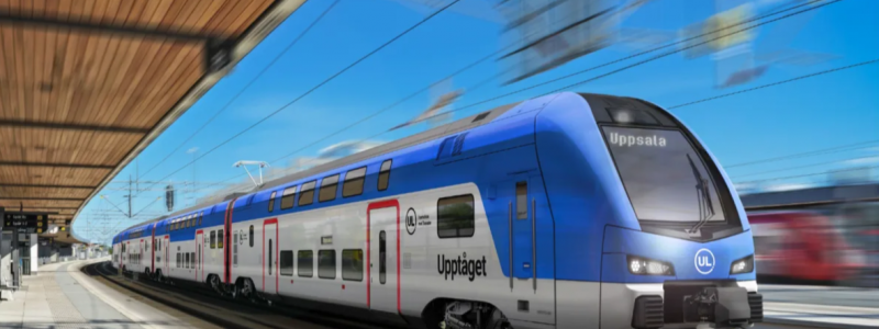 Transdev lämnar över Upptåget till MTR Jota. Foto: MTR