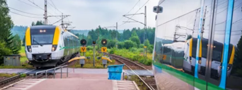 juli stå för ett trendbrott när det gäller punktligheten. Foto: Trafikverket