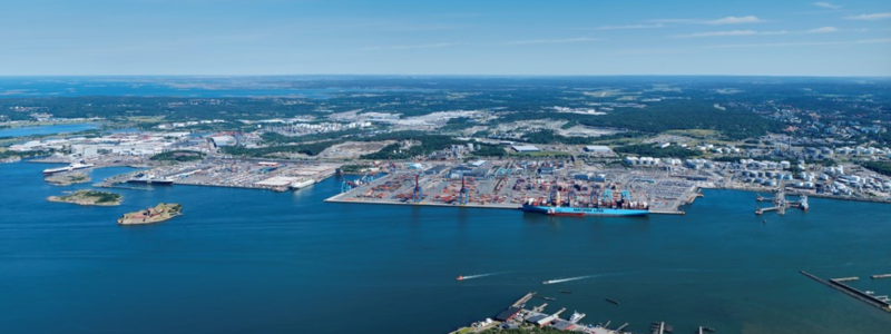 Göteborgs Hamn vill etablera en järnvägsansluten inlandsterminal.  Bild: Göteborgs Hamn