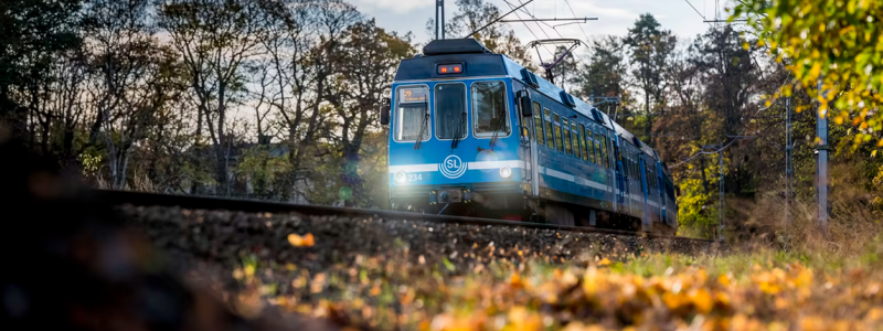 SL jobbar förebyggande för att minska risken för förseningar på hösten. Foto: SL