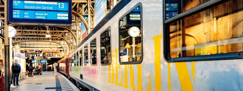 Hamburg hbf. Foto: Snälltåget