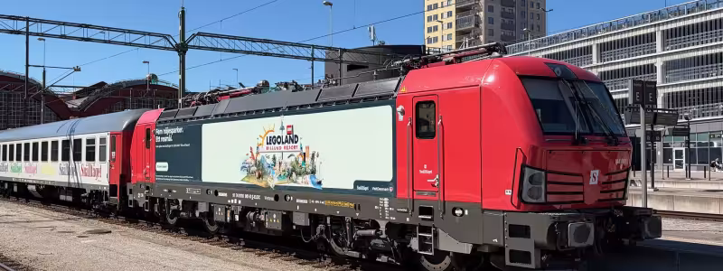 Snälltågets nya dagtåg Stockholm - Hamburg Foto: Snälltåget