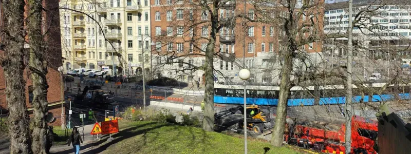 Södra vägen. Foto: Trafikverket