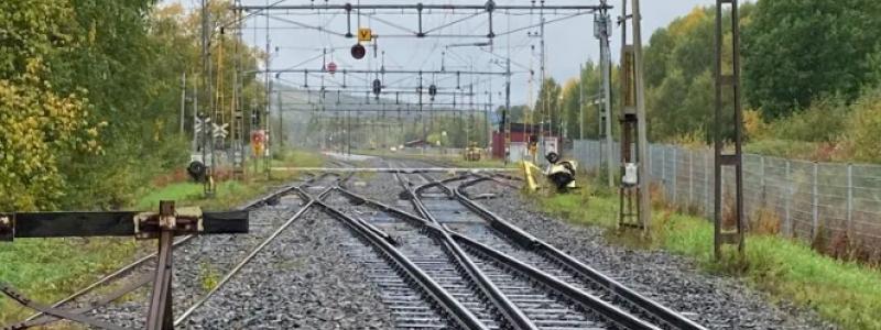 Arbetet pågår sommaren–hösten 2025, delvis nattetid. Foto: Trafikverket