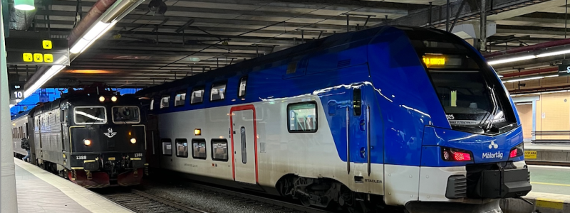 En ny tidtabell och nya verktyg och gränssnitt för att planera tågtrafiken ska införas i det svenska järnvägsnätet. Foto: John Hardwick