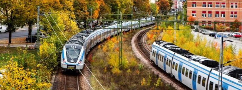Nästa planerade tågstopp blir påsk 2024. Foto: Trafikverket