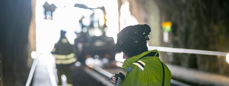 Tågtunnelinspektion. Foto: Norconsult
