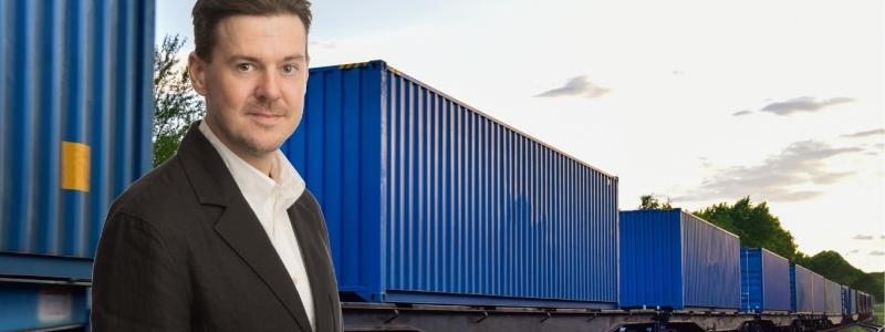 Theodor Andreasson, marknadschef på Nurminen Logistics. Bild: Nurminen Logistics
