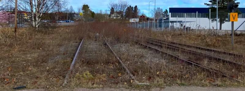 I mitten av oktober började arbetet med vegetationsröjning längs järnvägen mellan Bollnäs och Edsbyn. Nu förlängs arbetet vidare mot Orsa. Foto: Trafikverket