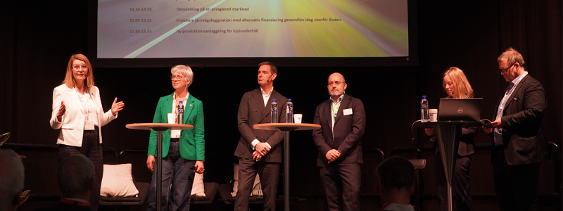 Årets upplaga av Train & Rail arrangerades av Stockholmsmässan och Swedtrain och genomfördes på Stockholmsmässan 6–8 maj. Foto: Stockholmsmässan