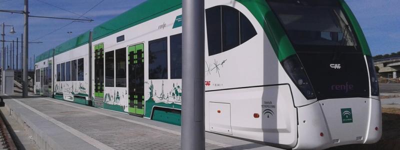 Den nya linjen förväntas minska biltrafiken mellan Cádiz förorter och dess centrala delar. Foto: Junta de Andalucia