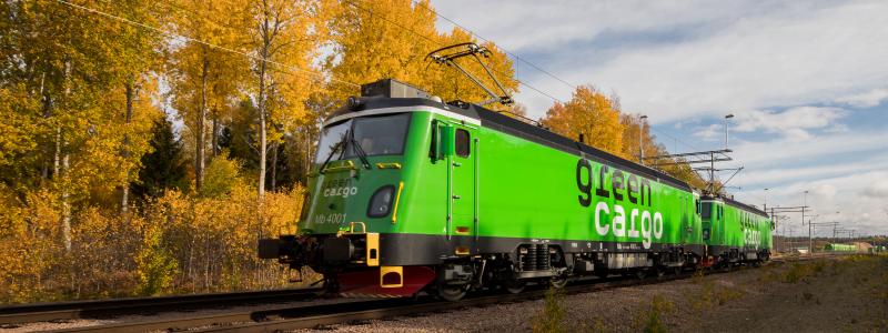 Kvartalet inleddes något svagt till följd av både en stor andel banarbeten samt minskade transportbehov kopplat till semestermånader och konjunktur.  Foto: Pär Johan Wedell/Green Cargo
