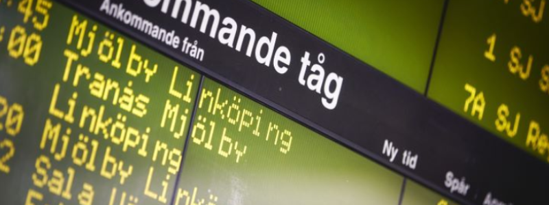 Trafikverket ansvarar för den samlade planeringen av trafiken på större delen av Sveriges järnvägar. Foto: Transportstyrelsen