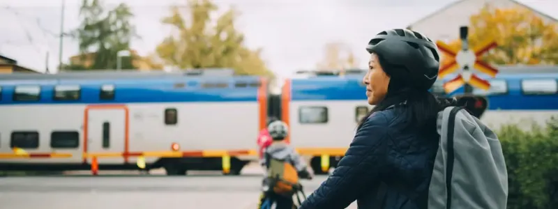 Ett spår av Uppsalas spår ska bli två. Foto: Trafikverket