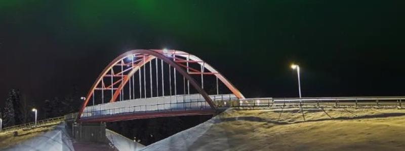 Norrbotniabanan i Umeå Foto: Trafikverket