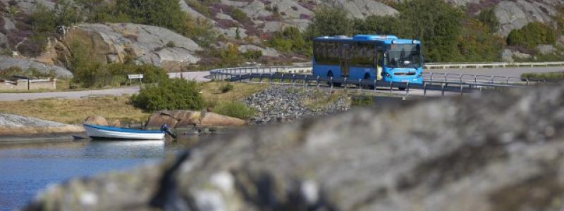 En ny busslinje mellan Kungshamn och Smögen till Uddevalla planeras. Foto: Västtrafik