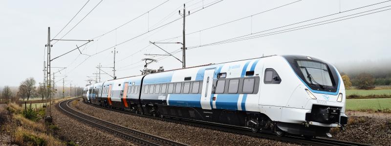 Västtrafiks nya höghastighetståg  Foto: Eddie Löthman