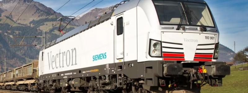 Vectron-loket har en maximal effekt på upp till 6,4 megawatt och en topphastighet på upp till 200 km/h. Det är ett optimalt fordon för att erbjuda kostnadseffektiv och hållbar mobilitet i Centraleuropa och Östeuropa. Foto: Siemens Mobility