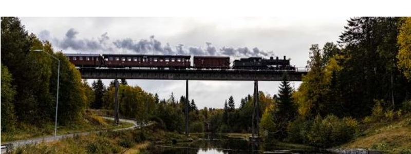 Tåget går alltid på hela eller delar av Inlandsbanan men ser i övrigt olika ut från resa till resa. Foto: Vildmarkståget