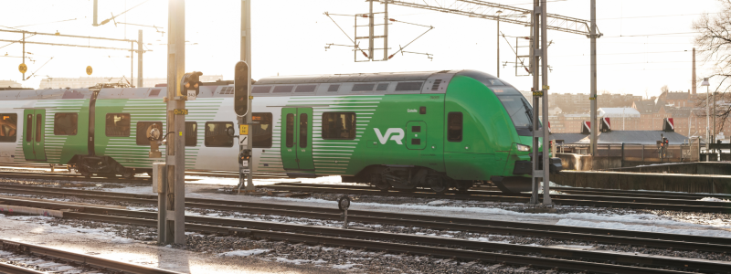 VR Snabbtåg återkom till Katrineholm efter uppehåll. Foto: VR