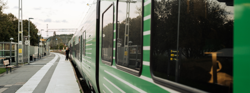 VR ökade punktligheten på sträckan Stockholm-Göteborg. Foto: VR