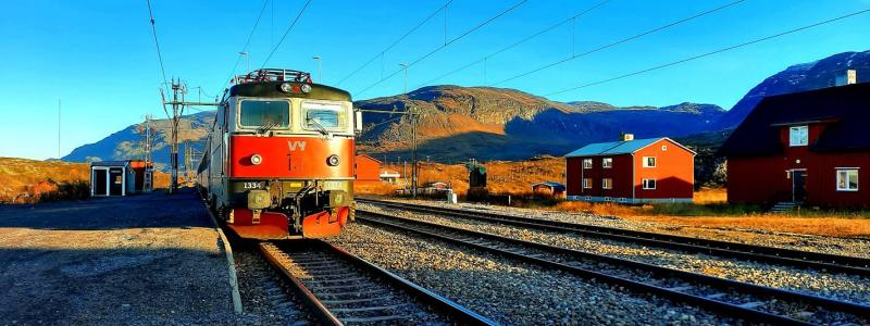 Vys tåg i Norrland. Foto; Vy