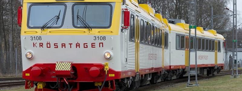 Större underhåll på Krösatågen för att förbättra tillförlitligheten i trafiken. Foto: Transdev