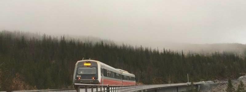 Elektrifieringen av Meråkerbanan har länge varit en av de mest prioriterade frågorna för att knyta ihop järnvägsinfrastrukturen mellan Sverige och Norge. Foto: Norrtåg