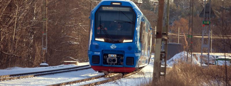 Ny entreprenör kör Roslagsbanans tåg. Foto: Region Stockholm