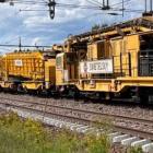 Projektet inkluderar bland annat 41 kilometer spårbyte och byte av 6 stycken växlar. Foto: Trafikverket