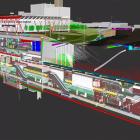 I Brisbane, Australiens snabbast växande stad, har man tagit ett stort teknologiskt kliv framåt genom att använda en avancerad digital tvilling för att bygga stadens första tunnelbana – Cross River Rail. Illustration-Källa: Railway News