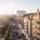 Målet med ombyggnaden av Engelbrektsgatan är - förutom ny spårväg - att skapa en attraktivare stadsmiljö mellan Avenyn och Skånegatan. Visionsbild: Sweco