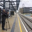 Bygget av terminalen är det största infrastrukturprojektet i sitt slag i Estland. Arbetet genomförs i etapper, och tågtrafiken kommer att pågå utan avbrott under hela byggperioden. När Rail Baltica står färdig och tas i drift år 2030, kommer det första höghastighetståget mellan Tallinn och Warszawa att avgå från Linda-terminalen. Foto: Rail Baltica Estland