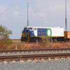 Fortescue uppger att de batterielektriska loken kommer att spara 1 miljon liter diesel per år, men det är bara en bråkdel av de 80 miljoner liter som bolaget förbrukar årligen. Foto: Fortescue