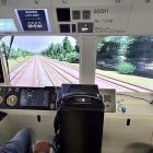 ERTMS-simulator vid Freightliners utbildningsanläggning i Ipswich, England. Foto: Kitmasterbloke/Wikimedia Commons/https://commons.wikimedia.org/wiki/File:Freightliner_66_591_ERTMS_Driving_simulator.jpg