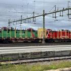 Godståg i Östersund. Foto: Stina Wickenberg