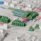 Det nya stationsområdet vid Göteborgs Centralstation växer fram. Illustration: Västtrafik