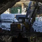 Genomslag klart i pilottunnel vid Hagakyrkan. Foto: Trafikverket
