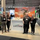 Mikael Rahunen, Karin Wessén, Pentti Forsström, Claudia Allioni, fanns på plats i Lucchinis monter under järnvägsmässan Train & Rail.