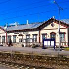 Karleby järnvägsstation i finländska Österbotten. Foto: Wikipedia Commons, kredit: Jukka66