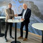 Dino Keljalic på RailCenter Hallsberg och Matz Magnusson på Nordic Infracenter i Nässjö. Foto: Nordic Infracenter