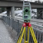 Millimeterprecision när Norrbotniabanan förbereds i Sävar. Foto; Trafikverket