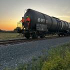 Nytt spår för flytande bulk i Energihamnen. Foto: CMP