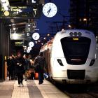 Östgötapendeln vid Linköpings resecentrum. Pressbild: ÖstgötaTrafiken