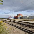 Järnvägsräls Piteå Hamn. Foto: Piteå kommun